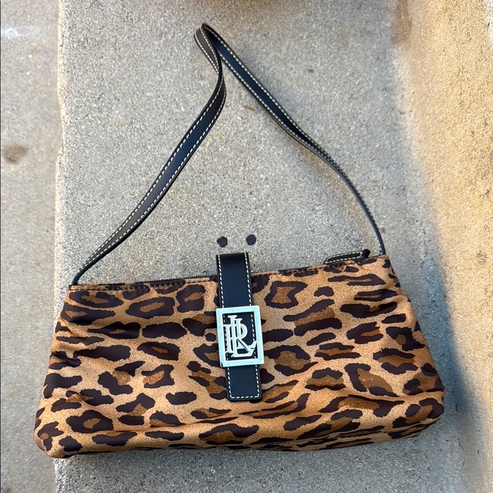Leopard Print Shoulder Bag